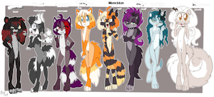 *ADOPTABLES*_More spooky cubs- Munchkin left