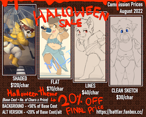 Commissions Open (Halloween Special)!