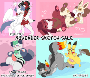 November Sketch Sale