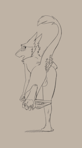 Surprised Sergal Boy
