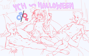 YCH Collab with Alizee - HALLOWEEN 2022