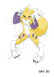 Inktober - Renamon