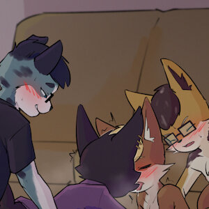 Vlad & Milo and Andy & Casey in: Afterparty VIP Room Pt. II (The Pyramid)
