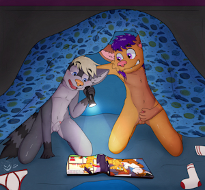 Naughty sleepover