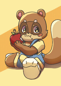 eating apple