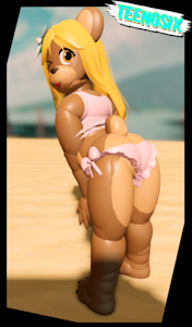 Beach Bear Photoshoot