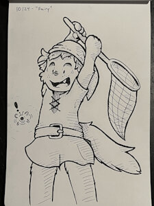 "Fairy" - Day 24 Inktober 2022