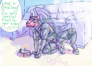 Kinktober 2022: Day 5 - Pet Play