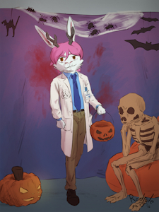 Halloween YCH: Devon Littlepawz