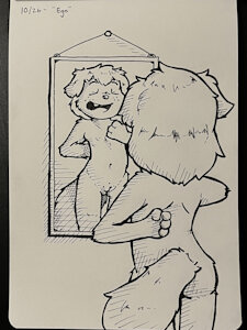 "Ego" - Day 26 Inktober 2022