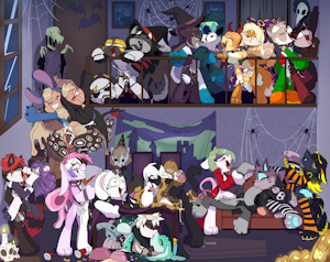 *YCH*_Another Halloween party