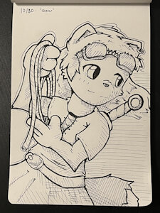 "Gear" - Day 30 Inktober 2022