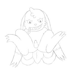 Inktober 2022 - 02 Bunette