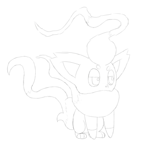 Inktober 2022 - 03 Hisuian Zorua
