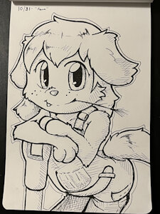 "Farm" - Day 31 Inktober 2022