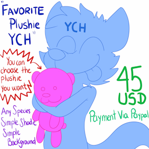 FAVORITE PLUSHIE YCH