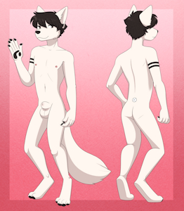 Wolfelix [Commission - Reference Sheet]