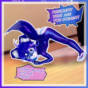 Fusion's Ass in the Air (nude version)