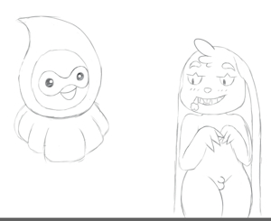 Bunette and Castform