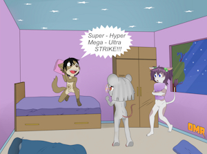 Pillow Fight! (By AnOmorashiAccount)