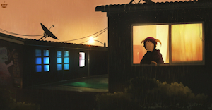 Rainy night Carla.