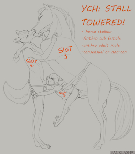 YCH: Stall Stuffed n Towered!