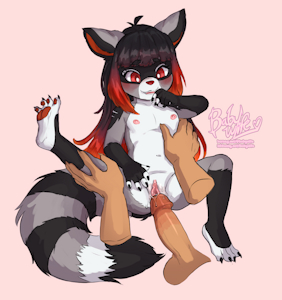 Commission: Tiny Kira +cum alt