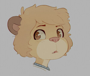 Retro Lion Boy