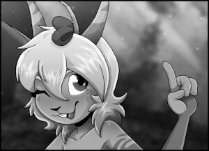 Keiko and Jin (Comic 87) + WIP Promo