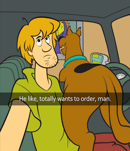He wants to order