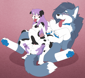 Bluewuffles [Commission - Flat Colour]