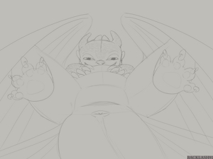 Toothless!