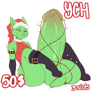 Santa's Slut YCH OPEN
