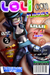 LoliCon Furries issue #22 starring Lillie 2 posters and interview