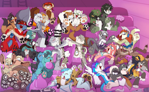 *YCH*_Bonking in the bouncy castle
