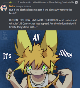 it's all slime
