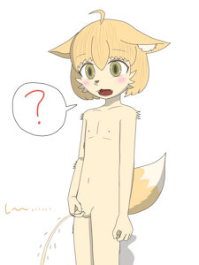 Peeing Fennec
