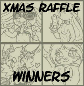 Christmas Raffle Winners!