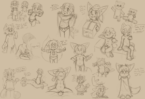 12/25 Doodles