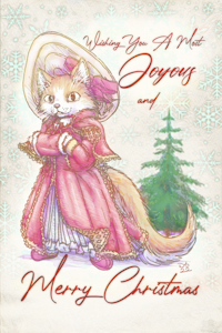 Crimmas Postcard