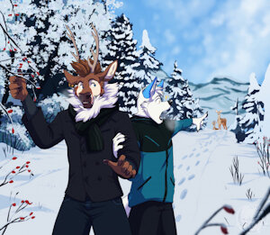 “Winter wonderland” By DenDArt