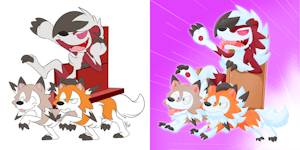 King of Lycanrocs