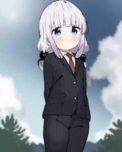 Kanna in a Suit