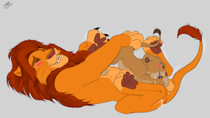 Nursing on Simba