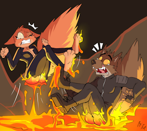 *W*_Burning buttocks