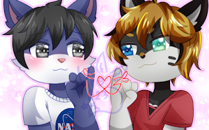 YCH - Red Thread of Fate