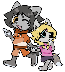wolf siblings