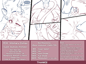YCH: Intimacy Climax
