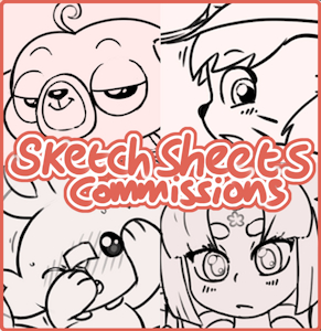 Sketch sheet commissions