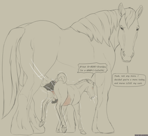 Grandpa's Little Mare...